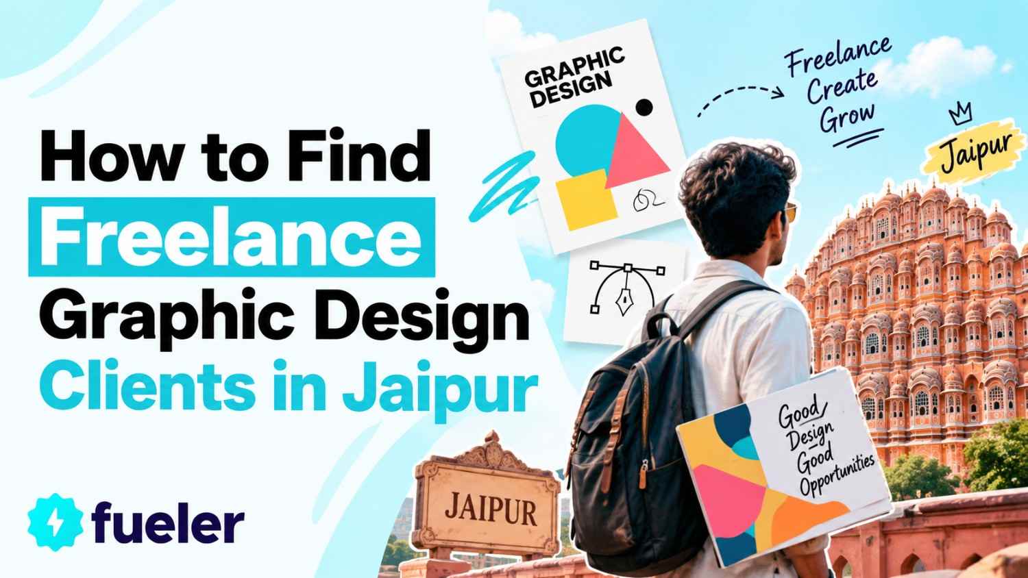 How to Find Freelance Graphic Design Clients in Jaipur in 2026