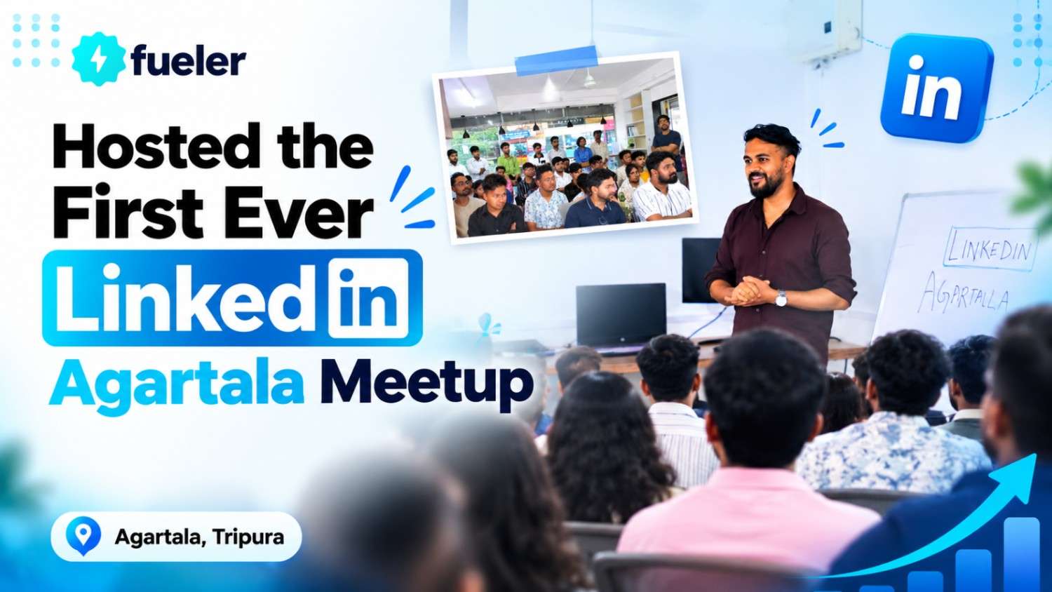 Hosted the First Ever LinkedIn Agartala Meetup