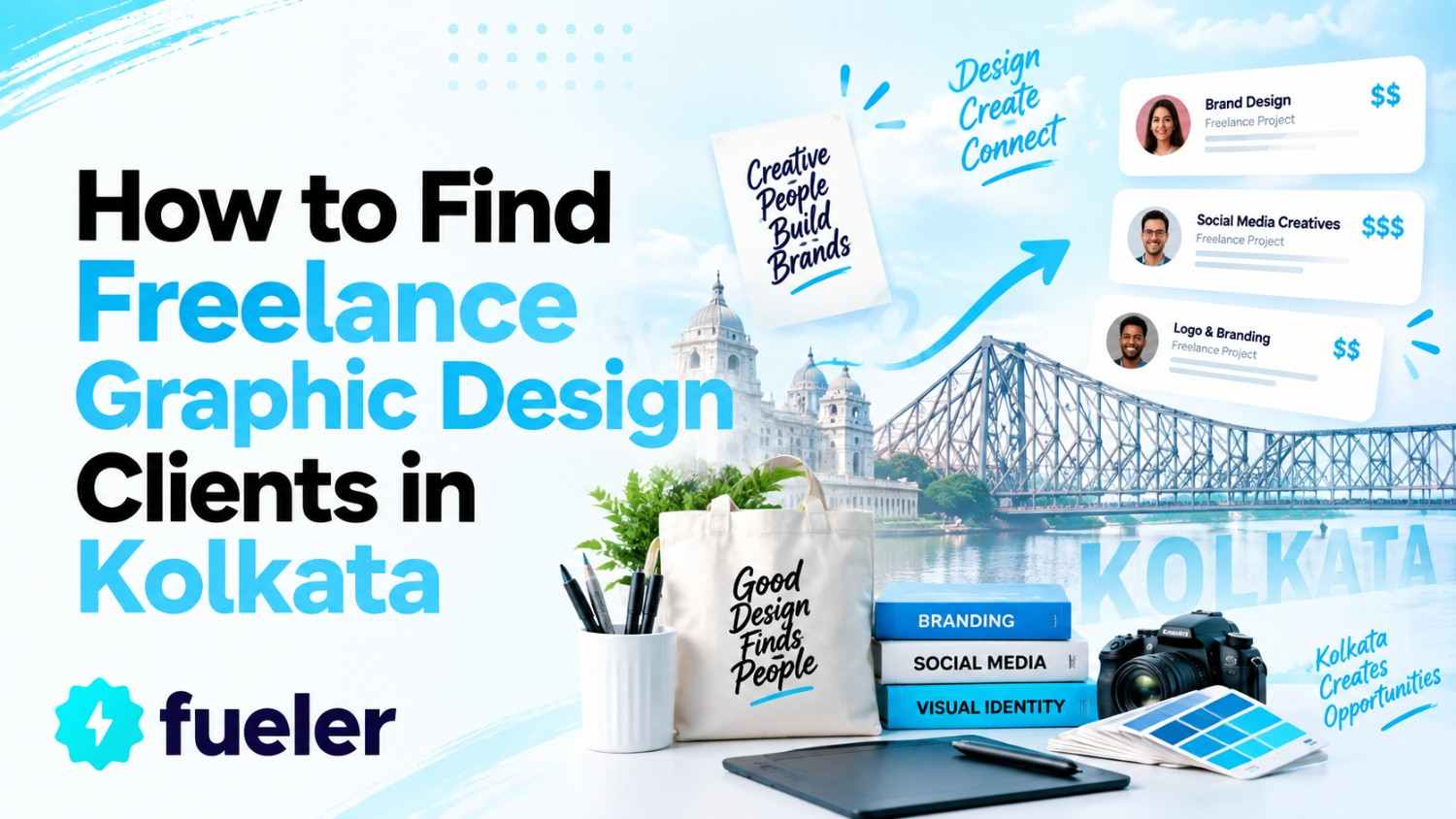 How to Find Freelance Graphic Design Clients in Kolkata in 2026