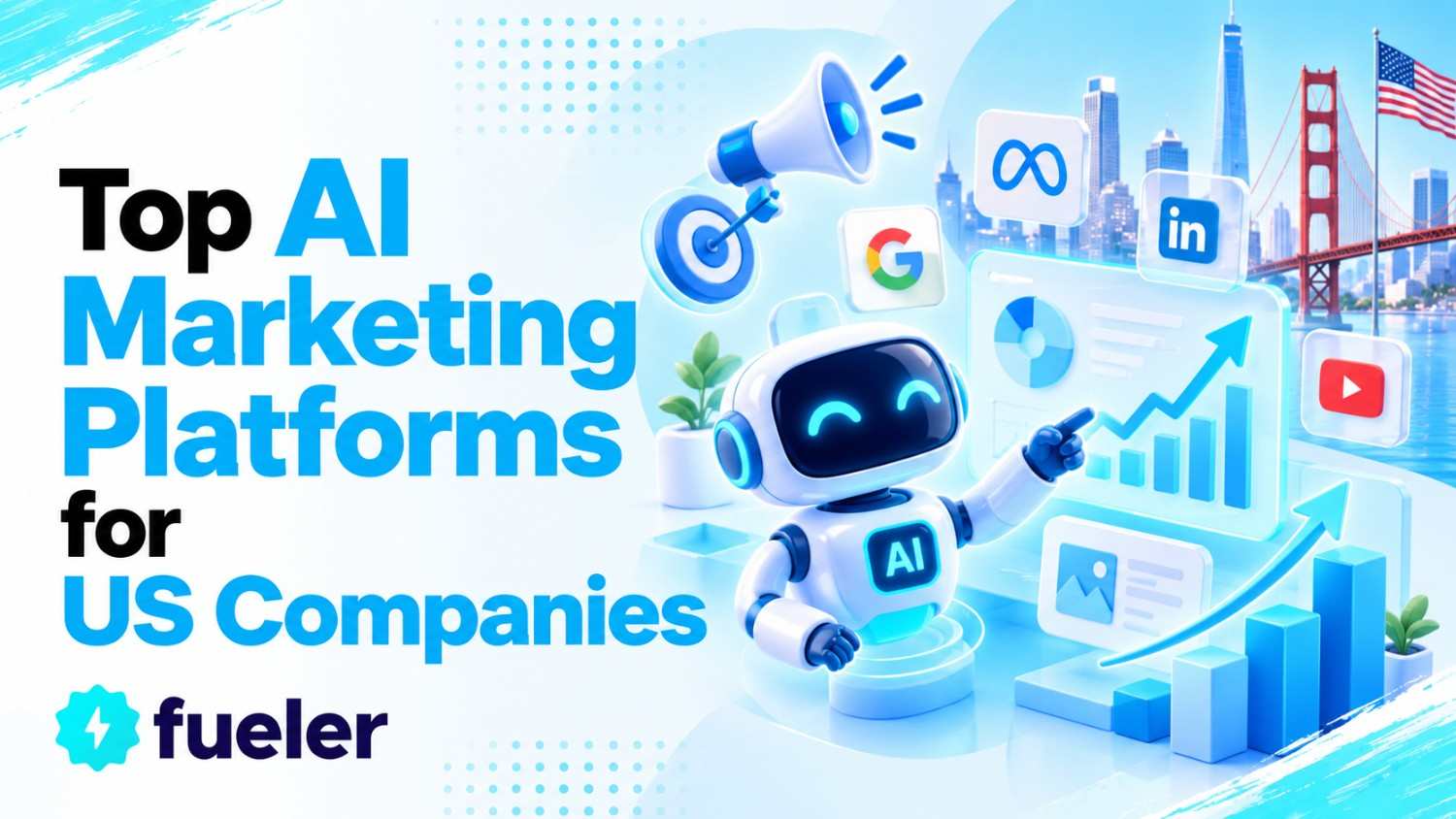 Top 10 AI Marketing Platforms for US Companies