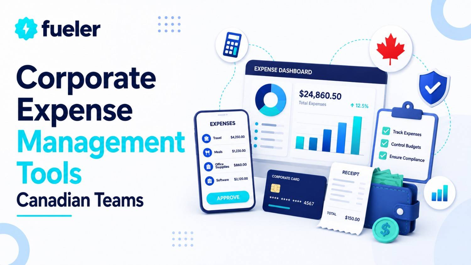 6 Corporate Expense Management Tools Canadian Teams Use to Reduce Costs