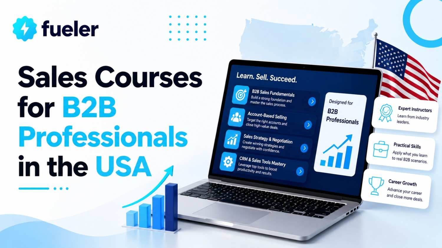 Best 10 Sales Courses for B2B Professionals in the USA (2026)