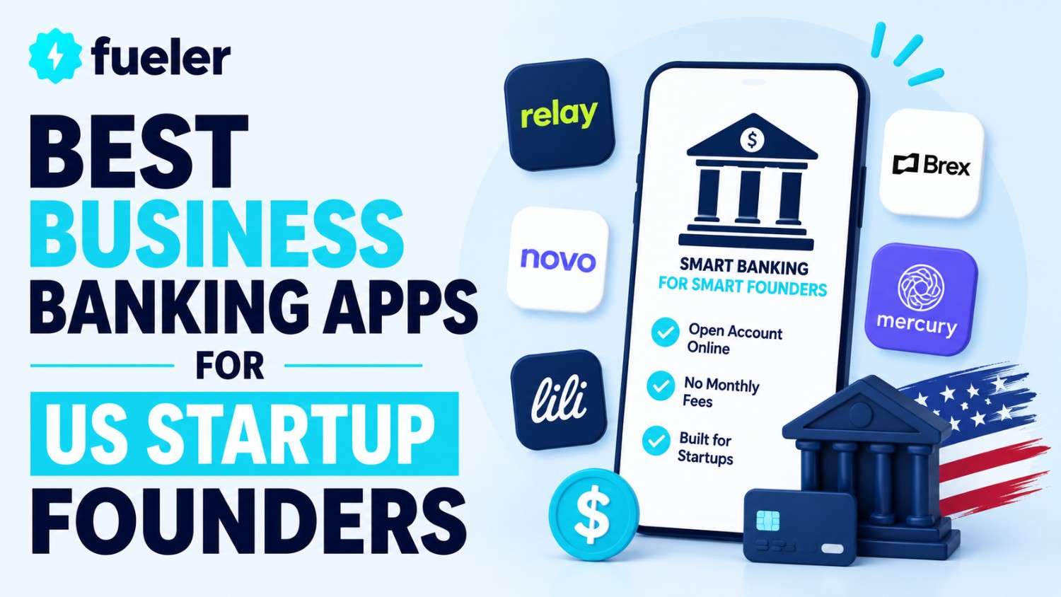8 Best Business Banking Apps for US Startup Founders