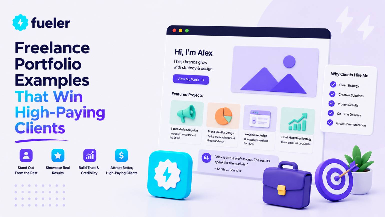 Freelance Portfolio Examples That Win High-Paying Clients