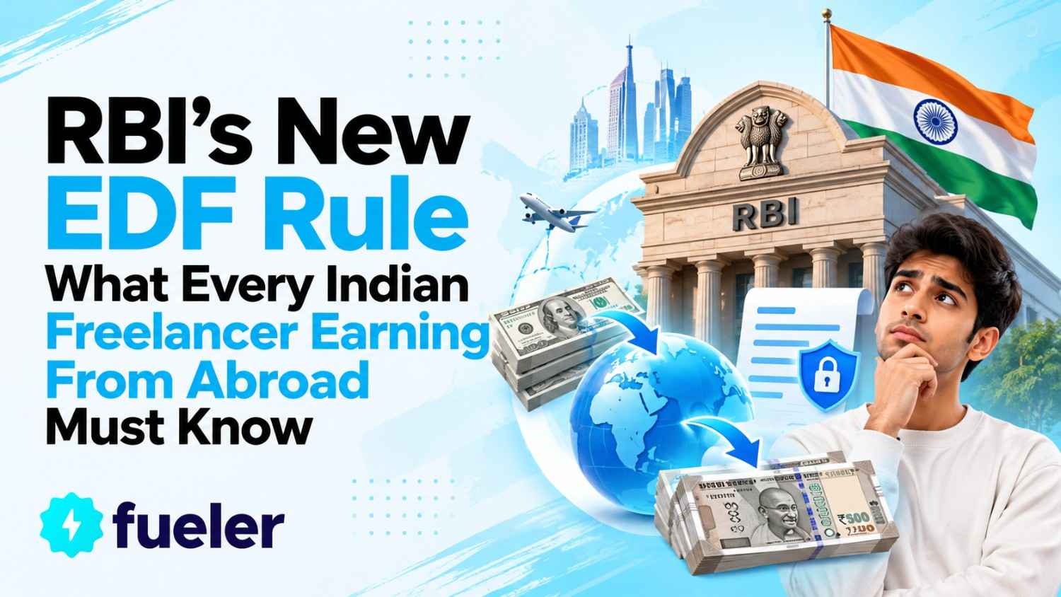 RBI's New EDF Rule 2026: What Every Indian Freelancer Earning From Abroad Must Know