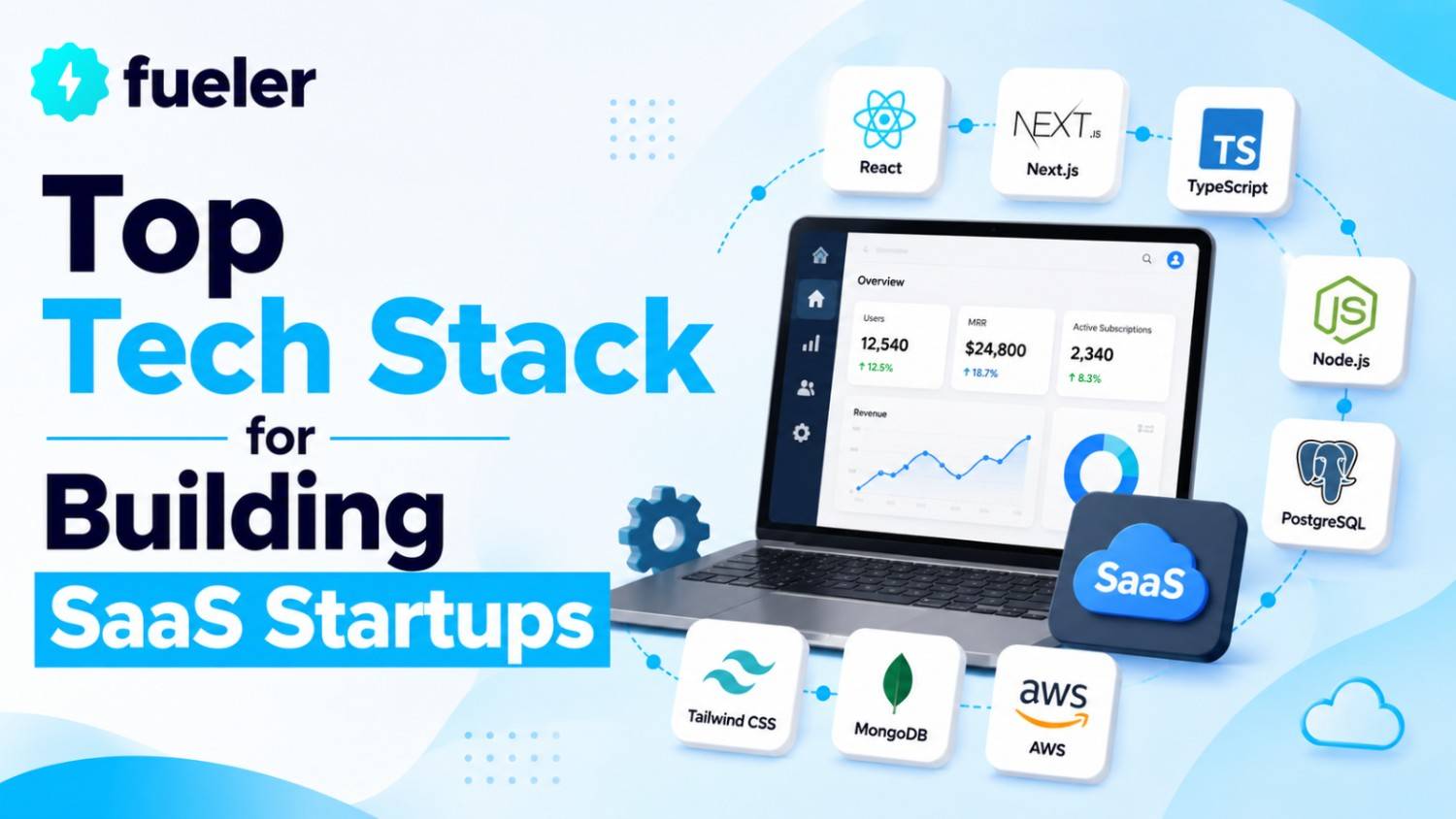 Top Tech Stack for Building SaaS Startups in 2025