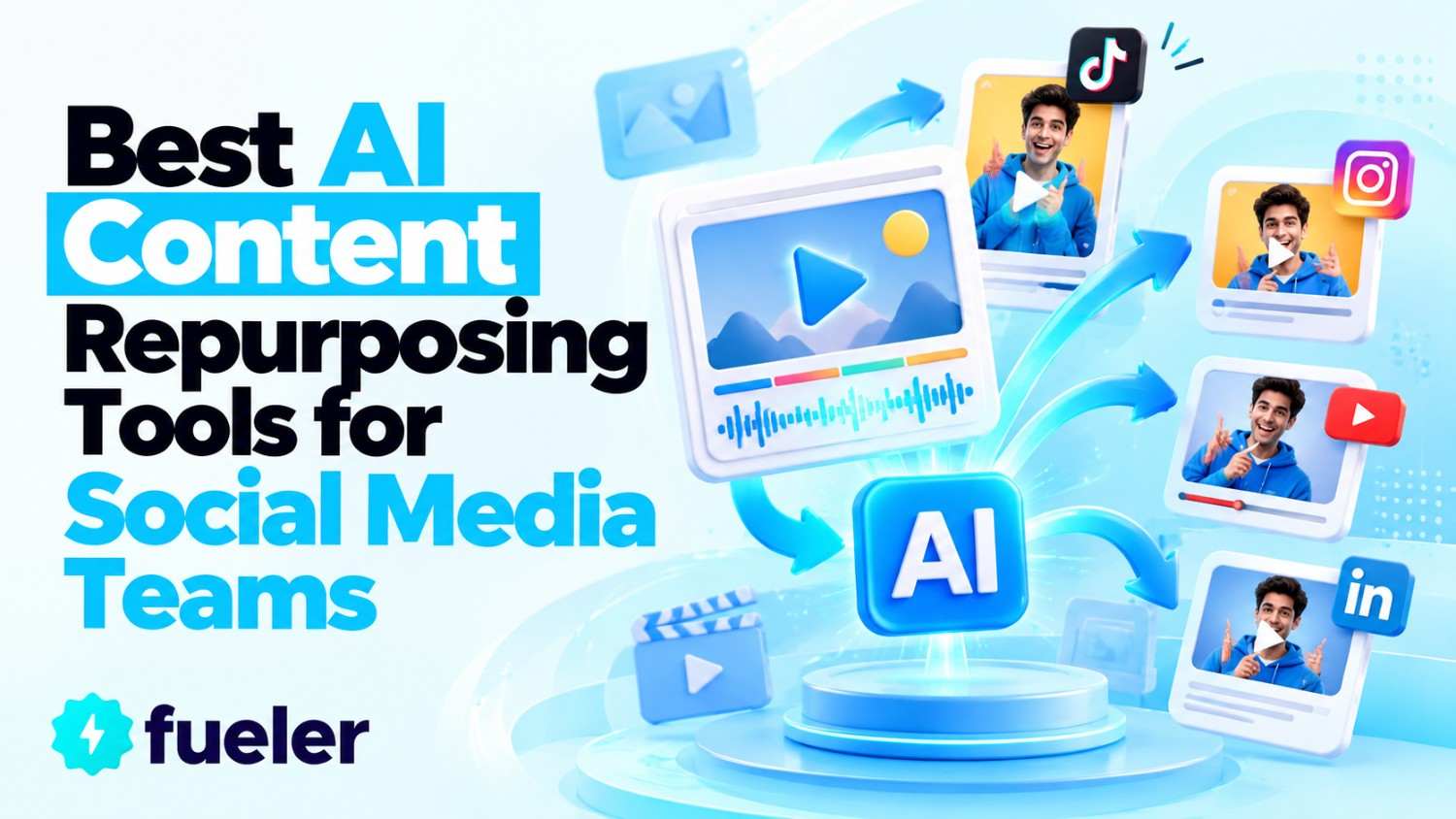 8 Best AI Content Repurposing Tools for Social Media Teams