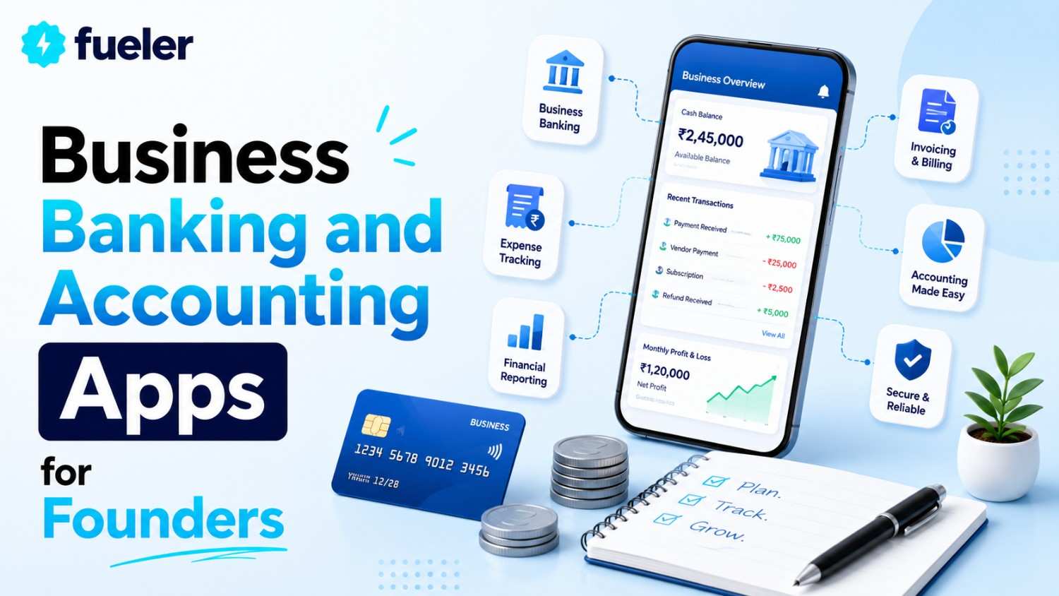 8 Best Business Banking and Accounting Apps for Founders