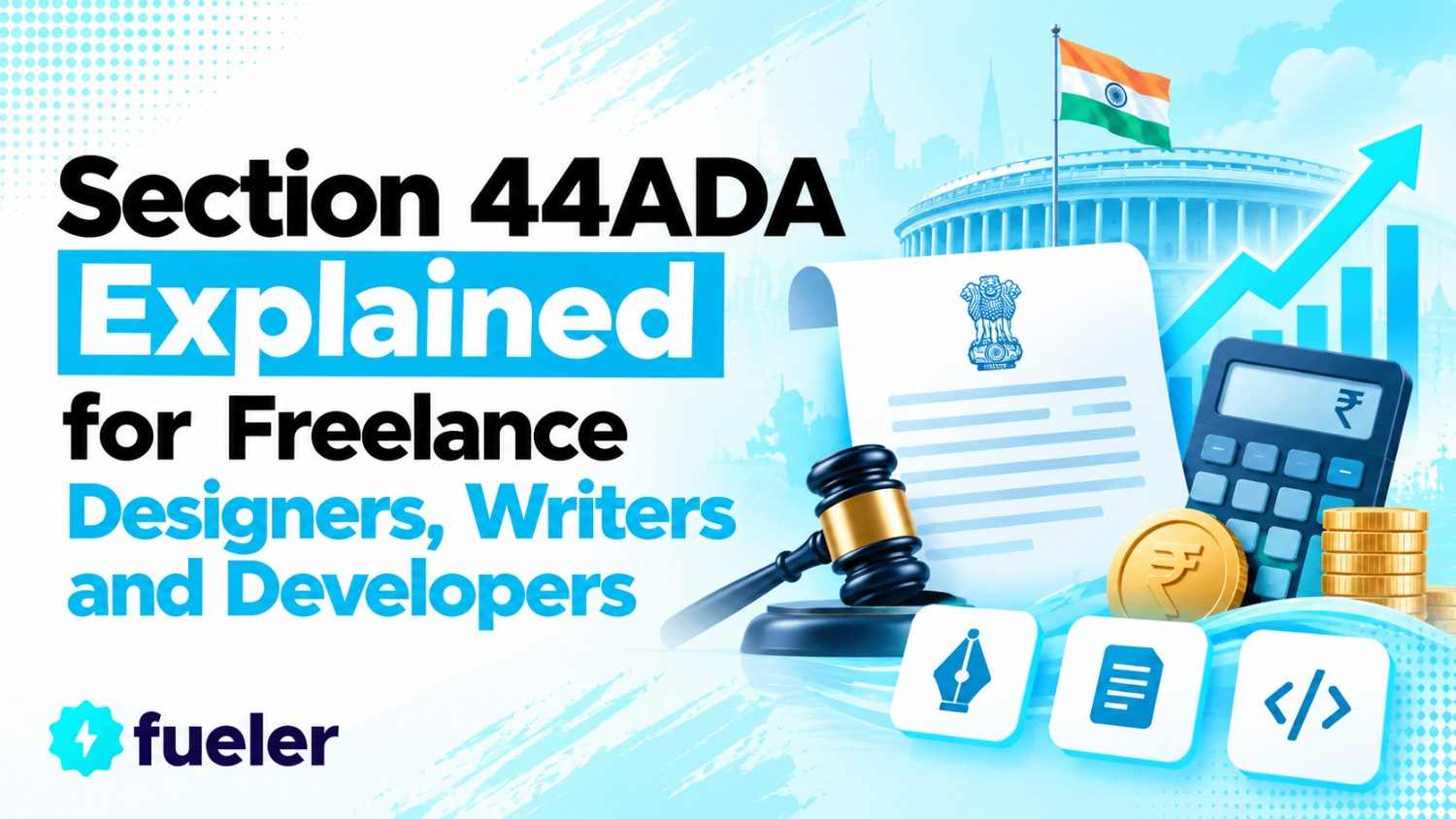 Section 44ADA Explained for Freelance Designers, Writers and Developers