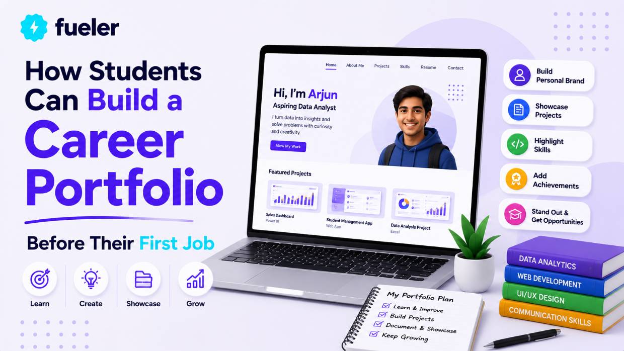 How Students Can Build a Career Portfolio Before Their First Job