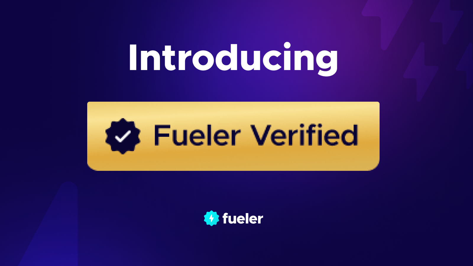 Introducing Fueler Verified
