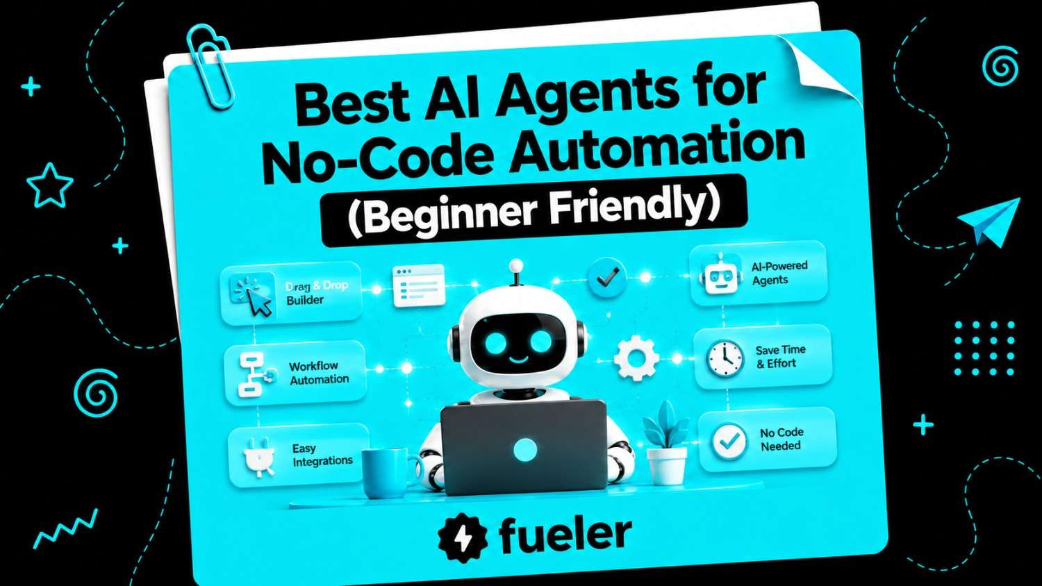 10 Best AI Agents for No-Code Automation (Beginner Friendly)
