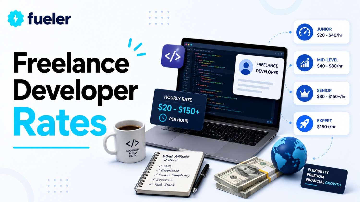 Freelance Developer Rates 2026: Hourly vs Project-Based