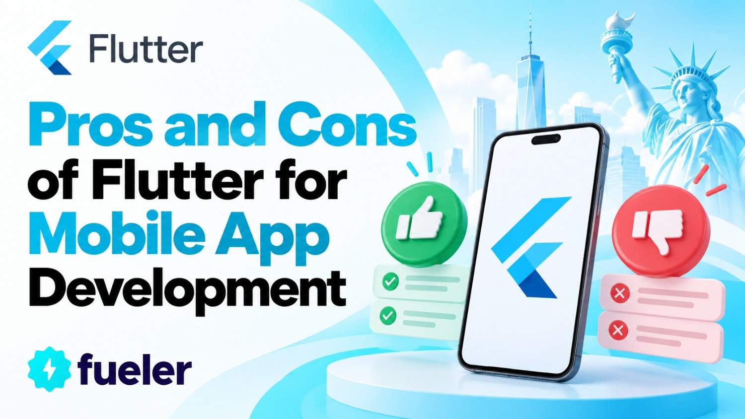 Pros and Cons of Flutter for Mobile App Development