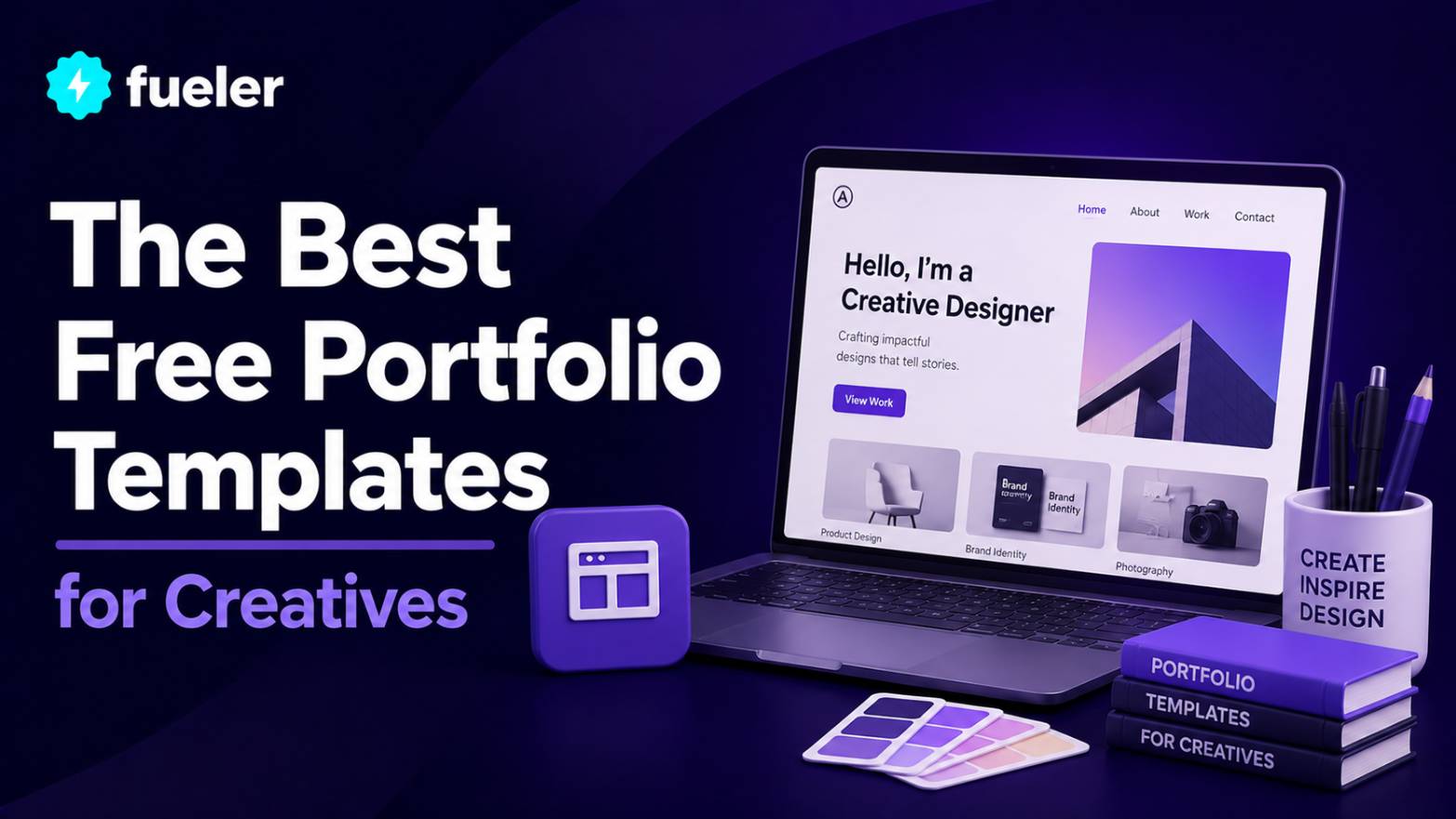 The Best Free Portfolio Templates for Creatives in 2025