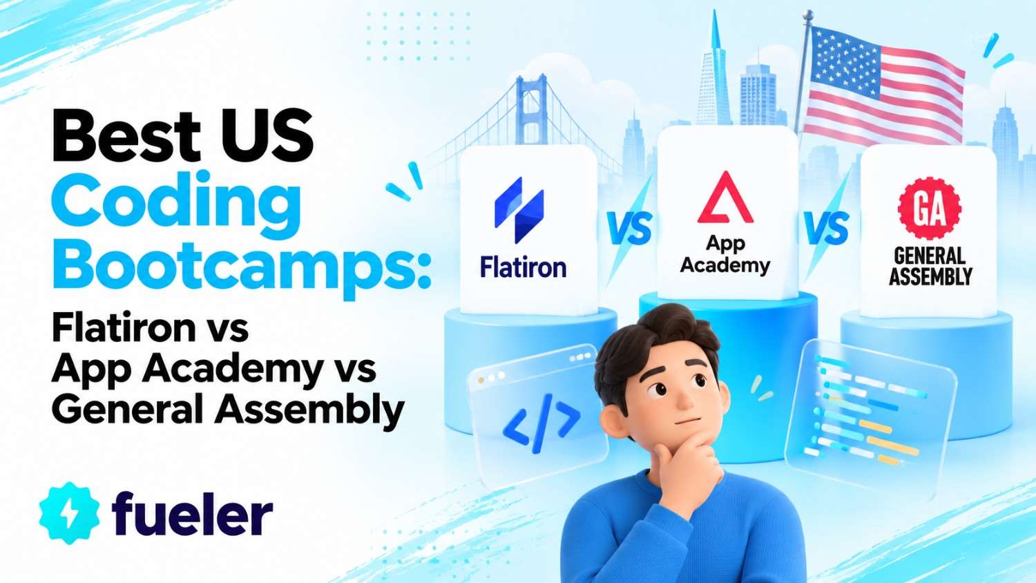 Best US Coding Bootcamps: Flatiron vs App Academy vs General Assembly