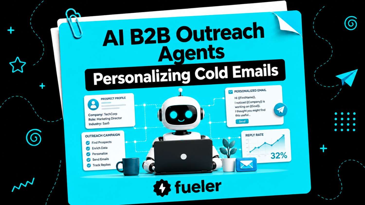 12 AI B2B Outreach Agents Personalizing Cold Emails