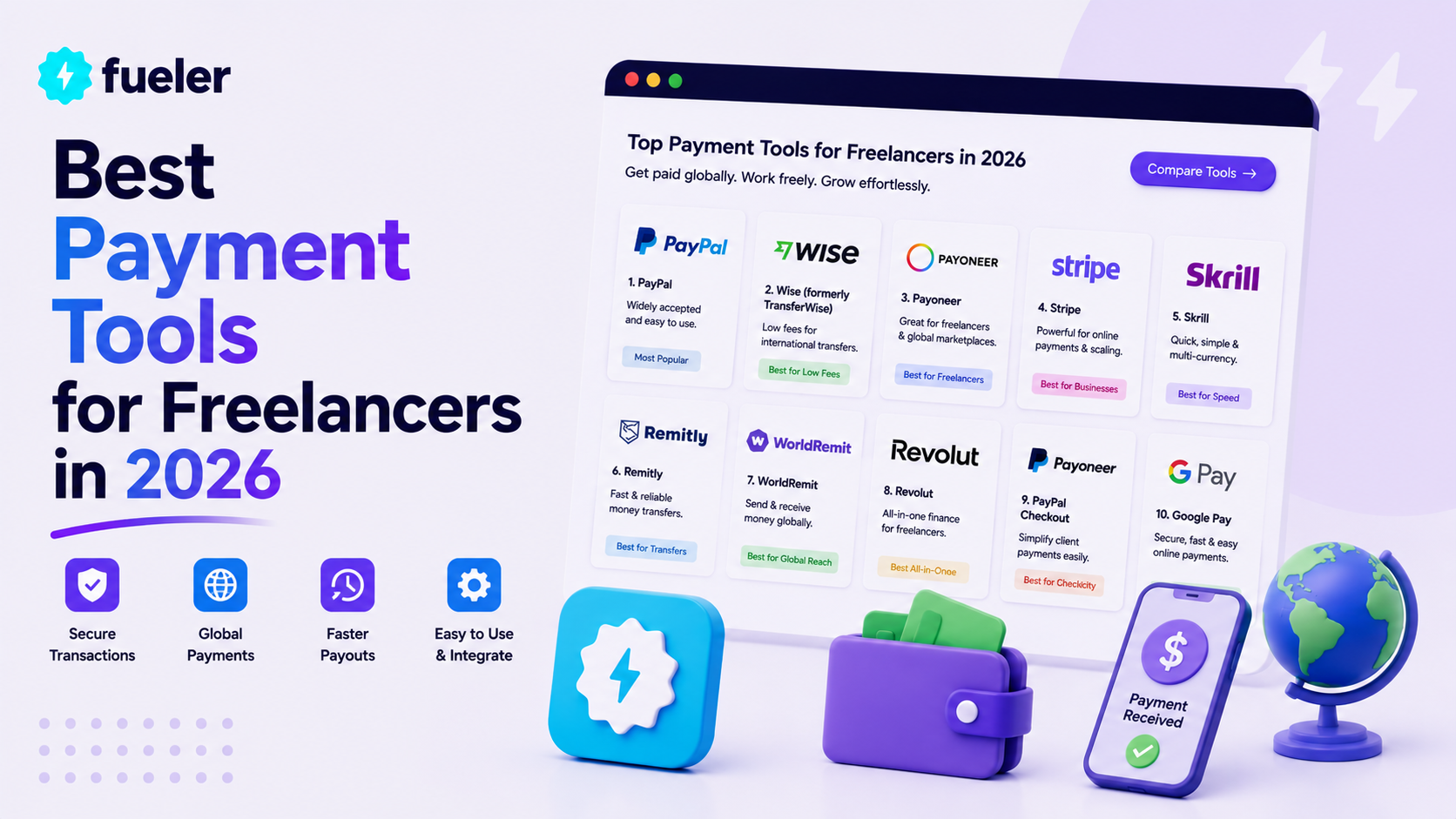 Best Payment Tools for Freelancers in 2026