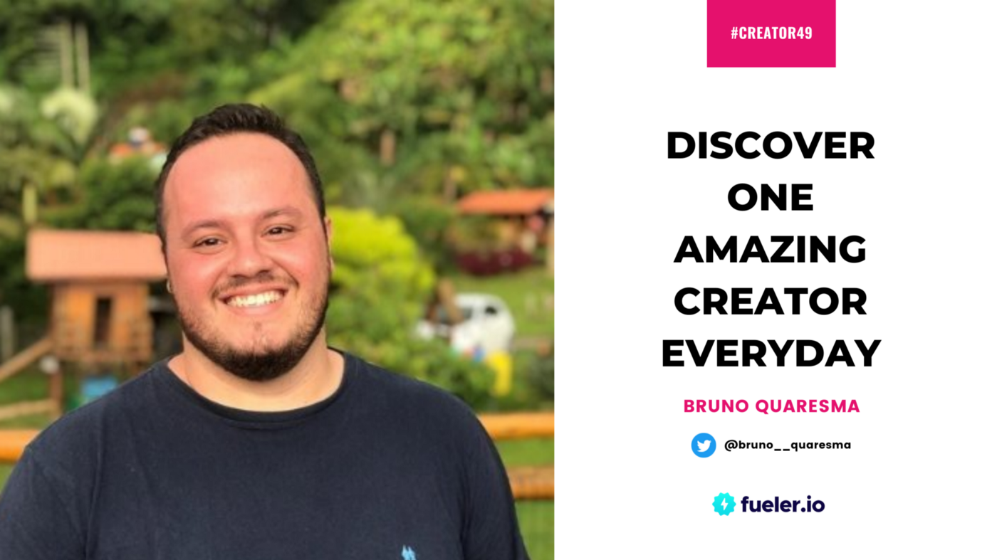 Discover One Amazing Creator Everyday #Creator49