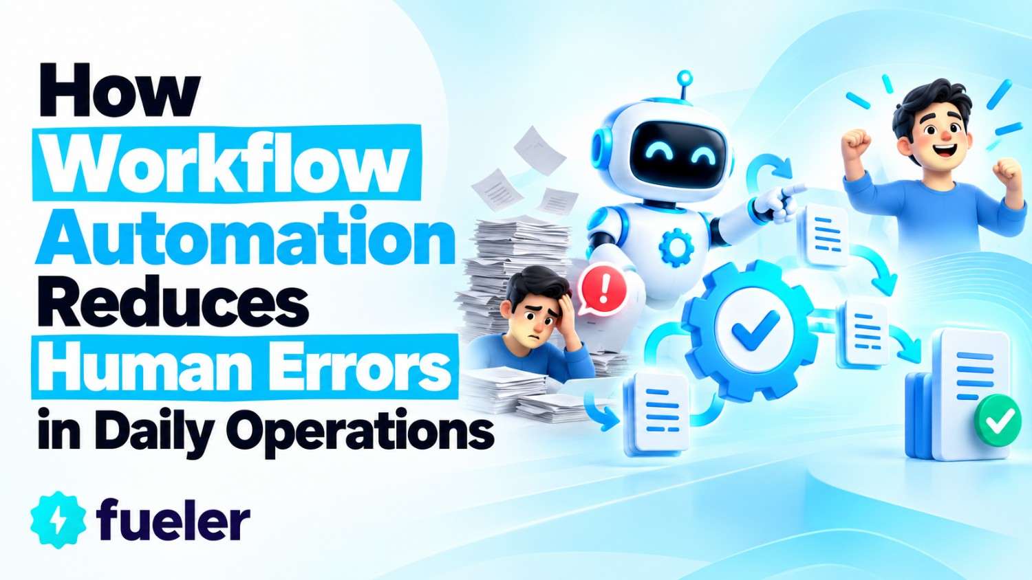 How Workflow Automation Reduces Human Errors in Daily Operations