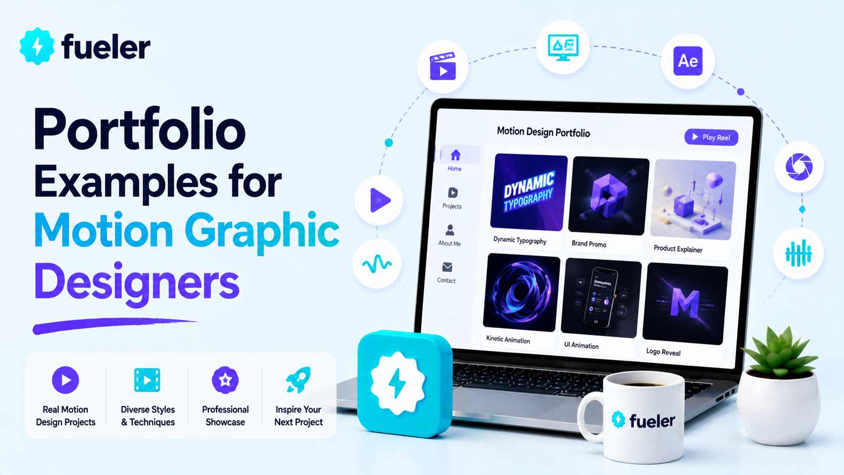 Portfolio Examples for Motion Graphic Designers
