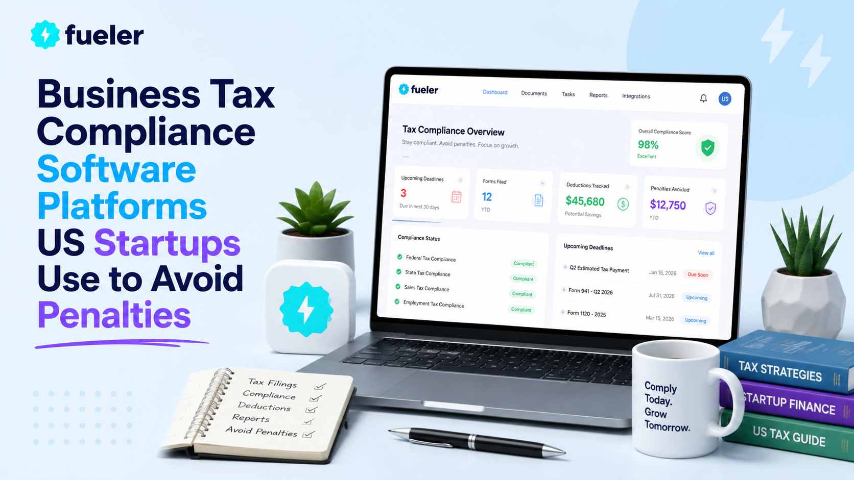 8 Business Tax Compliance Software Platforms US Startups Use to Avoid Penalties