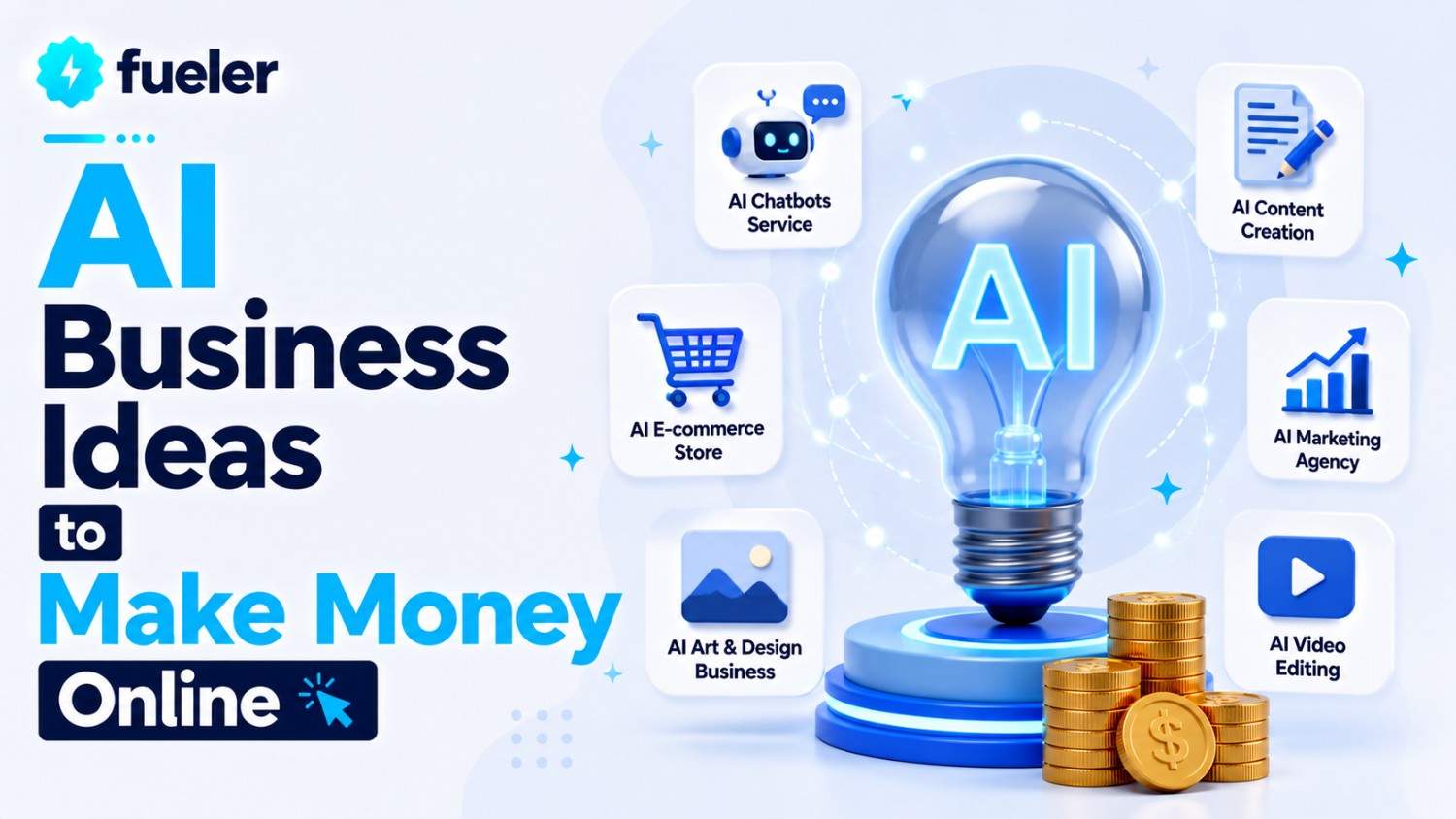 Top AI Business Ideas to Make Money Online in 2026