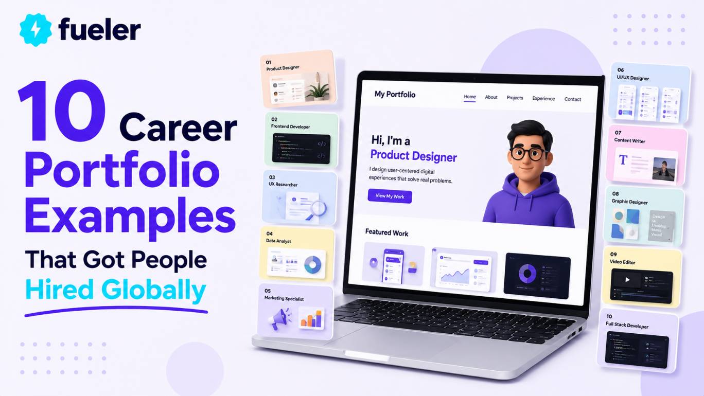10 Career Portfolio Examples That Got People Hired Globally