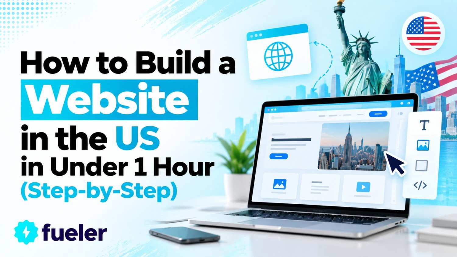 How to Build a Website in the US in Under 1 Hour (Step-by-Step)