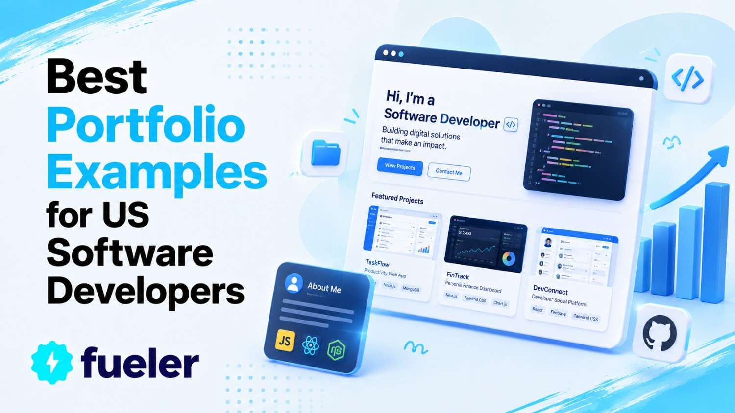 10 Best Portfolio Examples for US Software Developers
