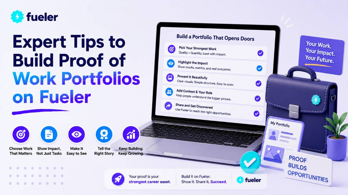 Expert Tips to Build Proof of Work Portfolios on Fueler