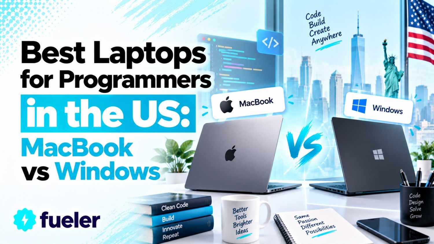 Best Laptops for Programmers in the US (2026): MacBook vs Windows
