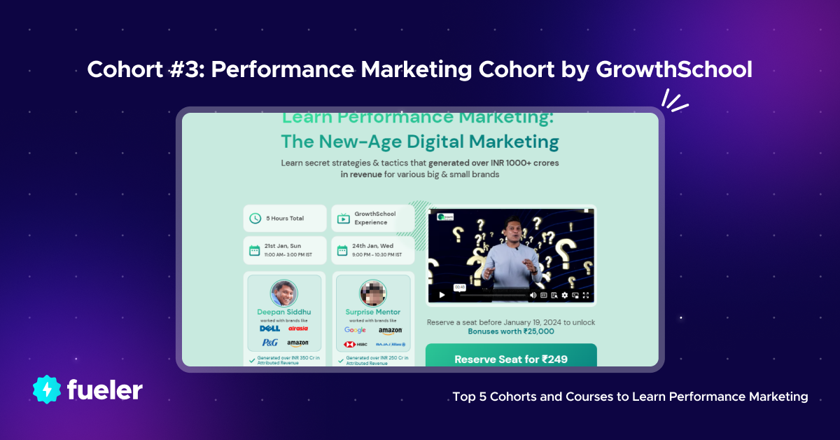 Performance Marketing by GrowthSchool