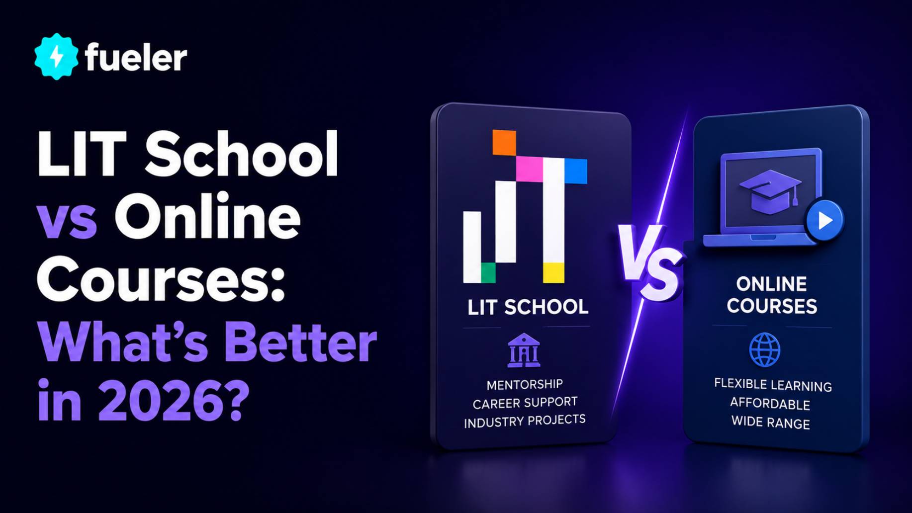 LIT School vs Online Courses: What's Better in 2026?