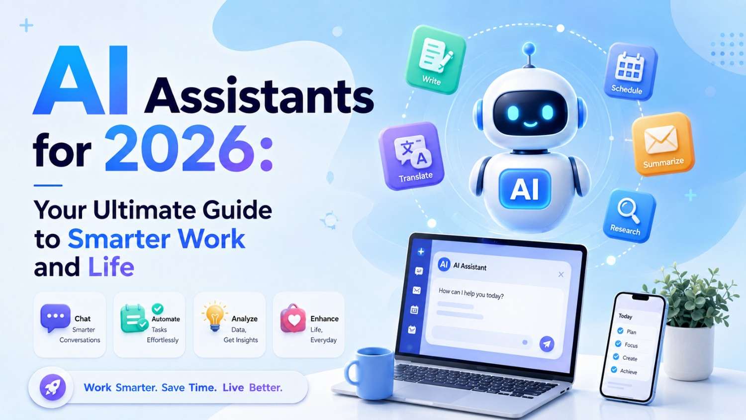 20 Best AI Assistants for 2026: Your Ultimate Guide to Smarter Work and Life