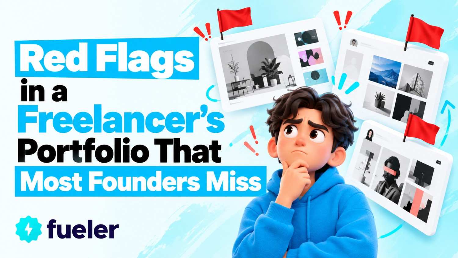 12 Red Flags in a Freelancer's Portfolio That Most Founders Miss