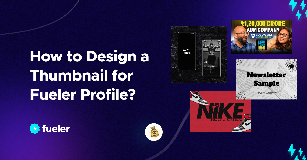 How to Design a Thumbnail for Fueler Profile?