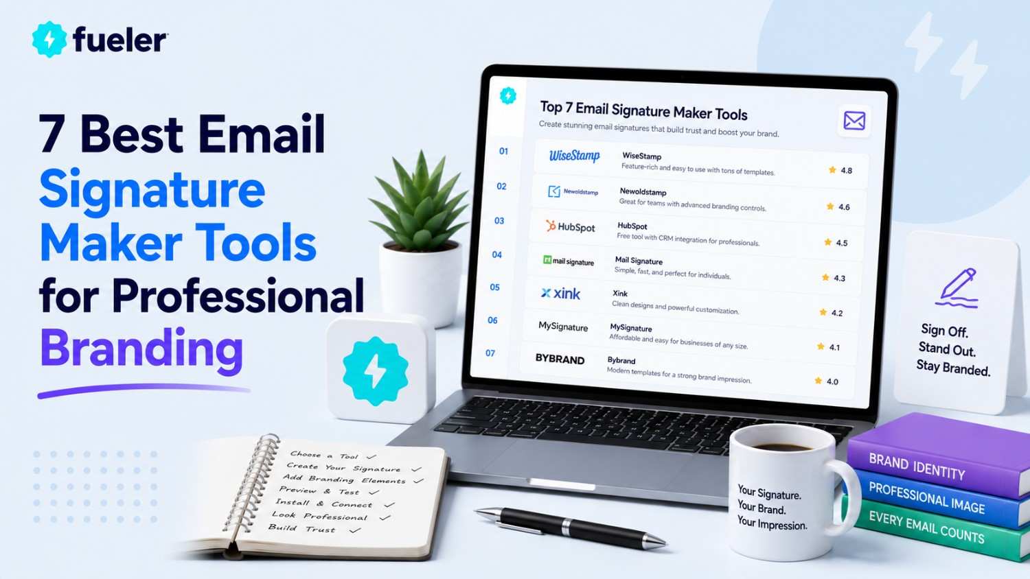7 Best Email Signature Maker Tools for Professional Branding