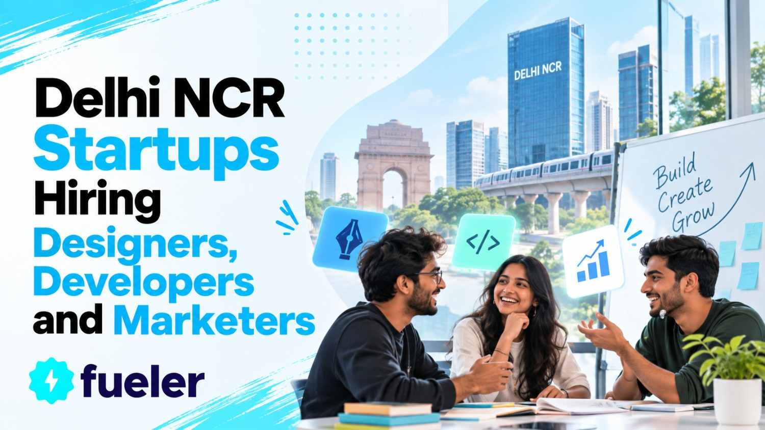 25 Delhi NCR Startups Hiring Designers, Developers and Marketers in 2026