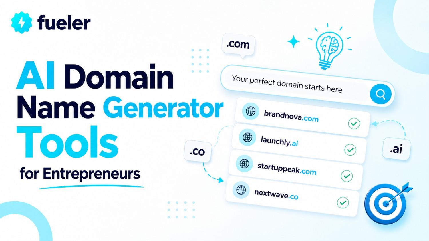 7 Best AI Domain Name Generator Tools for Entrepreneurs