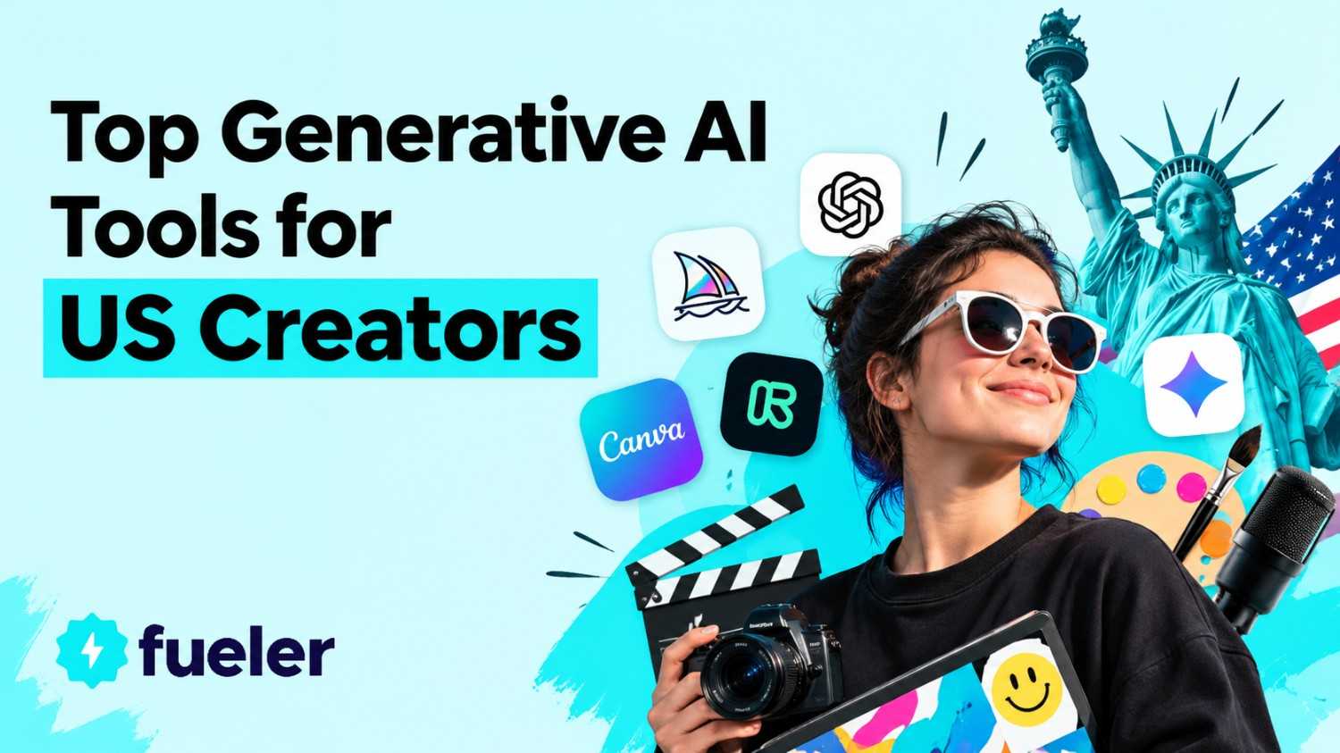 Top 20 Generative AI Tools for US Creators in 2026