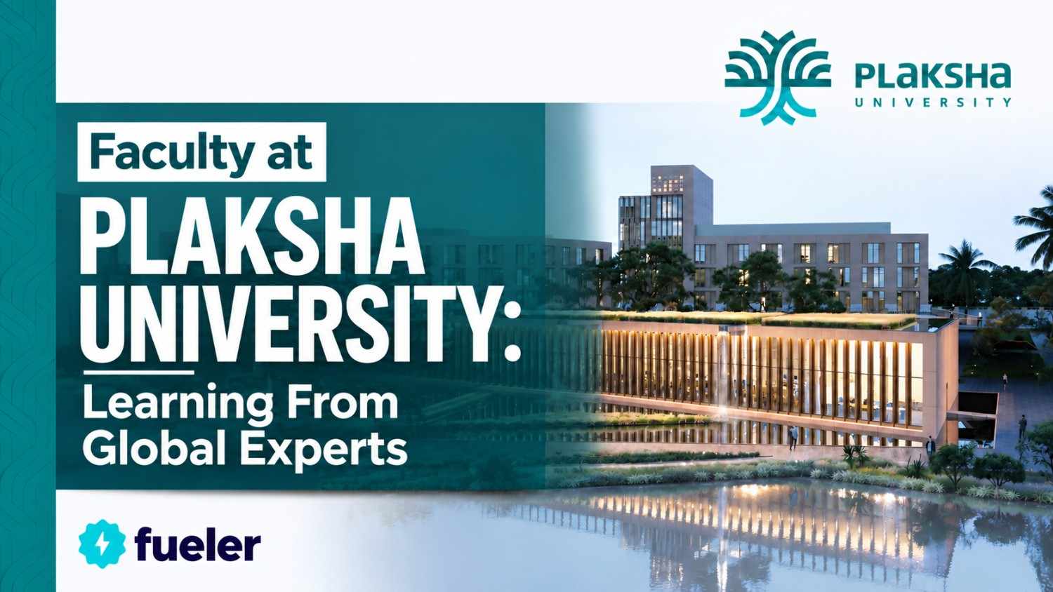 Faculty at Plaksha University: Learning From Global Experts
