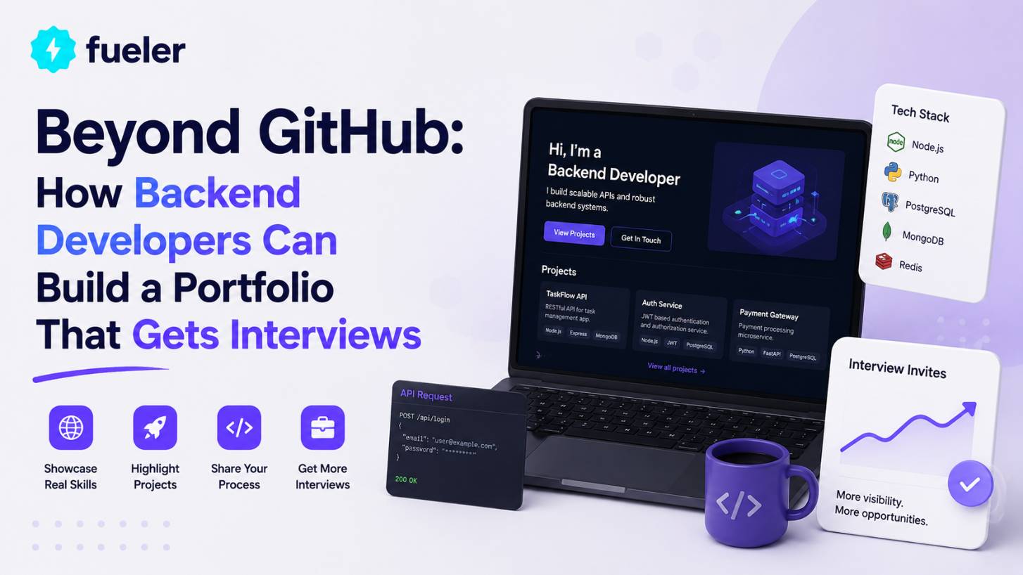 Beyond GitHub: How Backend Developers Can Build a Portfolio That Gets Interviews