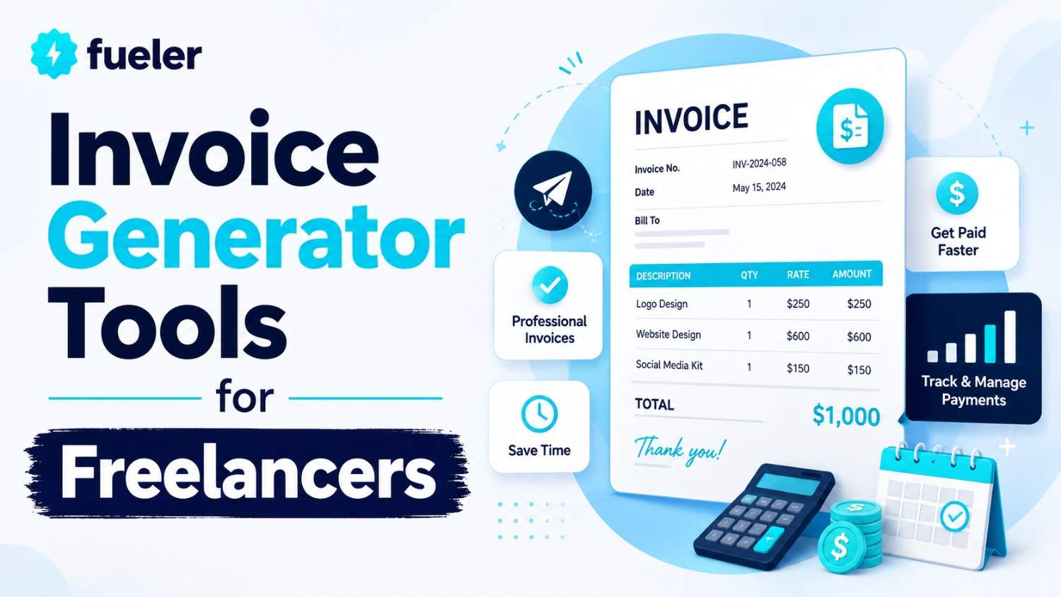 6 Best Invoice Generator Tools for Freelancers