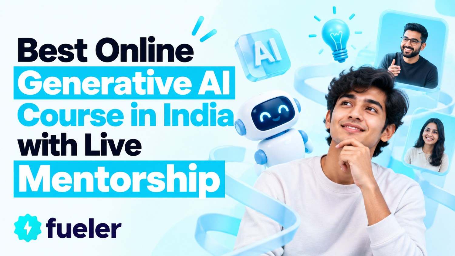 Best Online Generative AI Course in India with Live Mentorship 2026