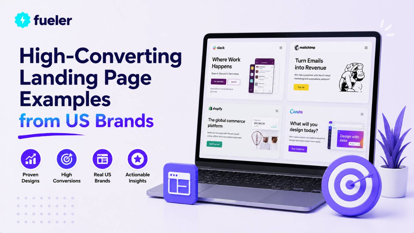 Top 7 High-Converting Landing Page Examples from US Brands (2026)