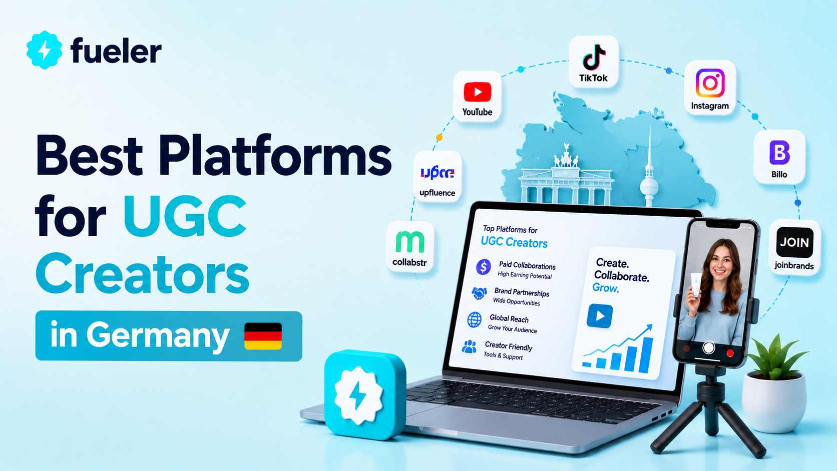Best Platforms for UGC Creators in Germany