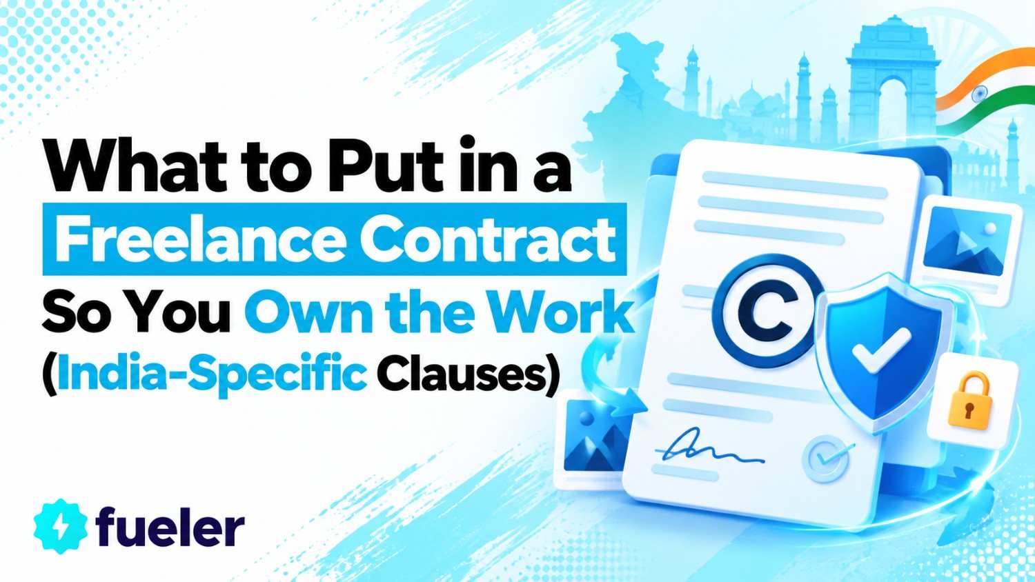 What to Put in a Freelance Contract So You Own the Work (India-Specific Clauses)