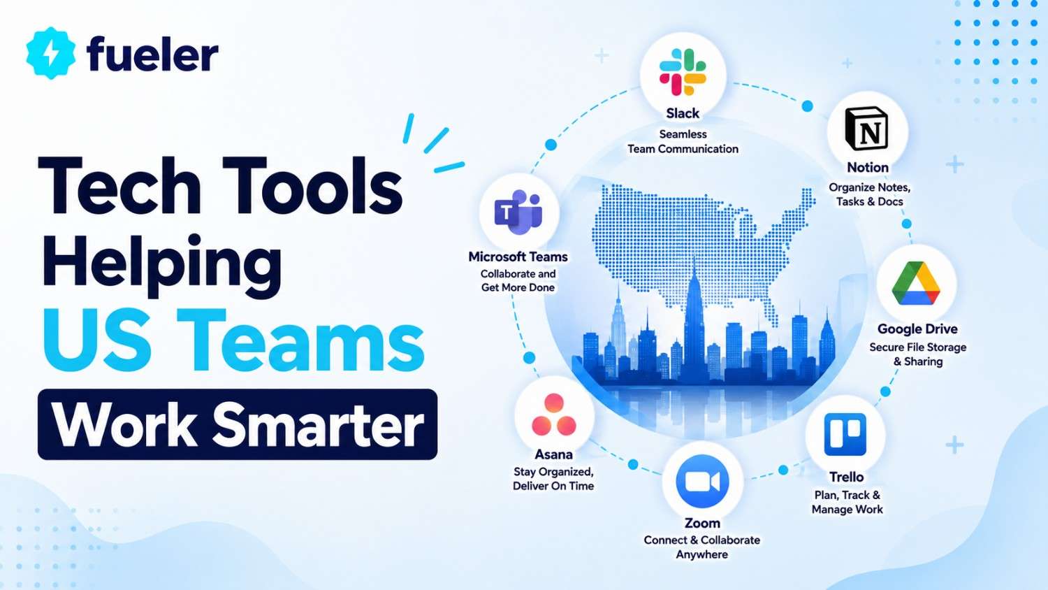 Top 12 Tech Tools Helping US Teams Work Smarter in 2026
