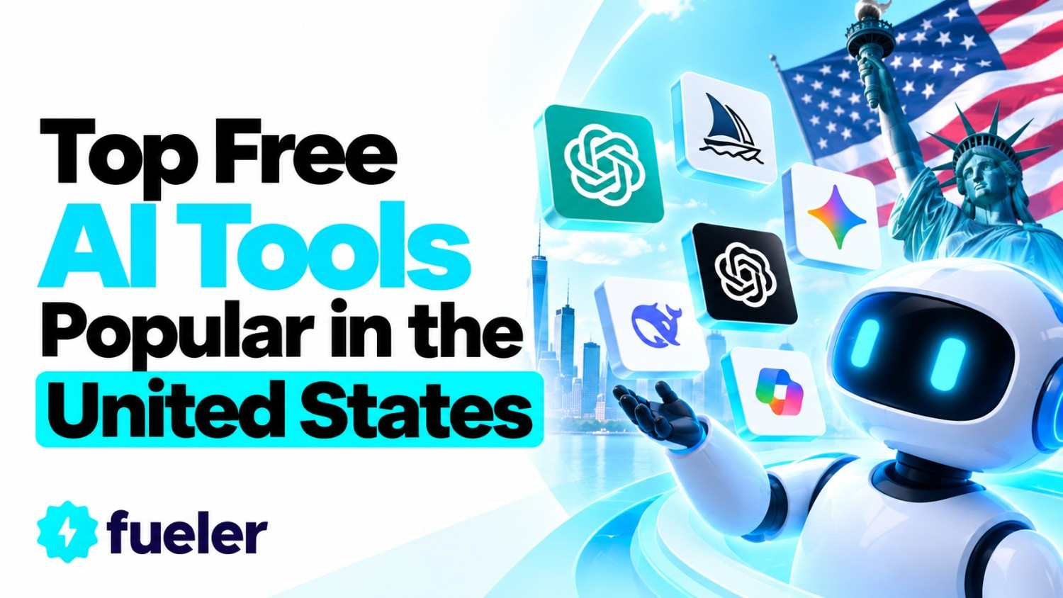 Top 10 Free AI Tools Popular in the United States